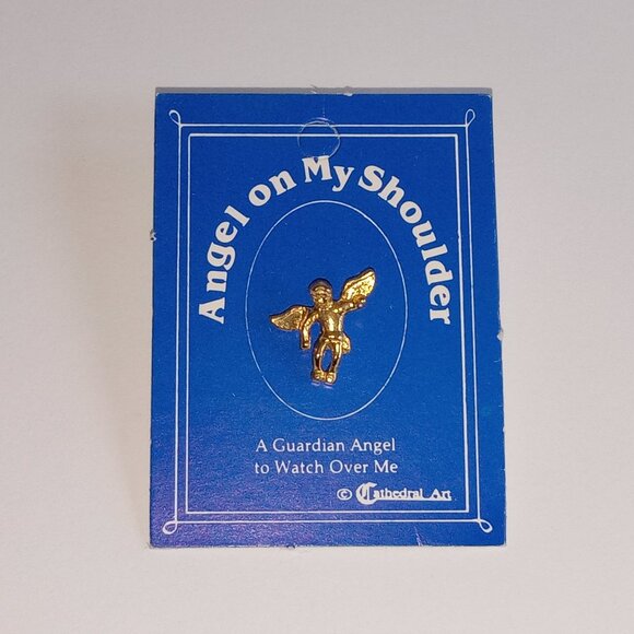๐ฏ 10 for $10 / Angel on My Shoulder Guardian Angel Pin to Watch Over You - Picture 7 of 8